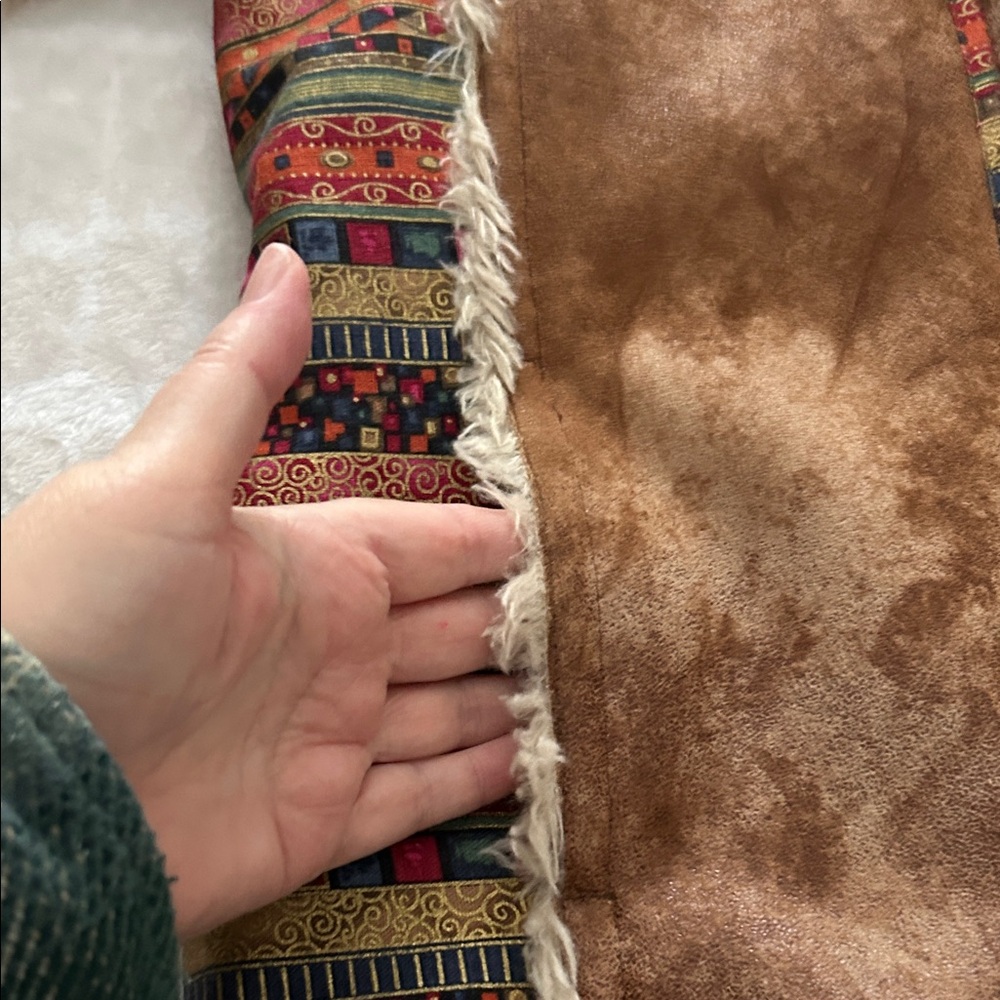 Women's Brown Shearling Ski Jacket - image 8